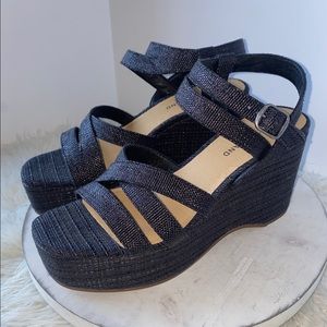 Lucky Brand | Carlisha Platform Wedge Sandal Sz 10